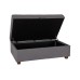 Urban Gray Ottoman